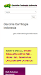 Mobile Screenshot of garciniacambogiaindonesia.com